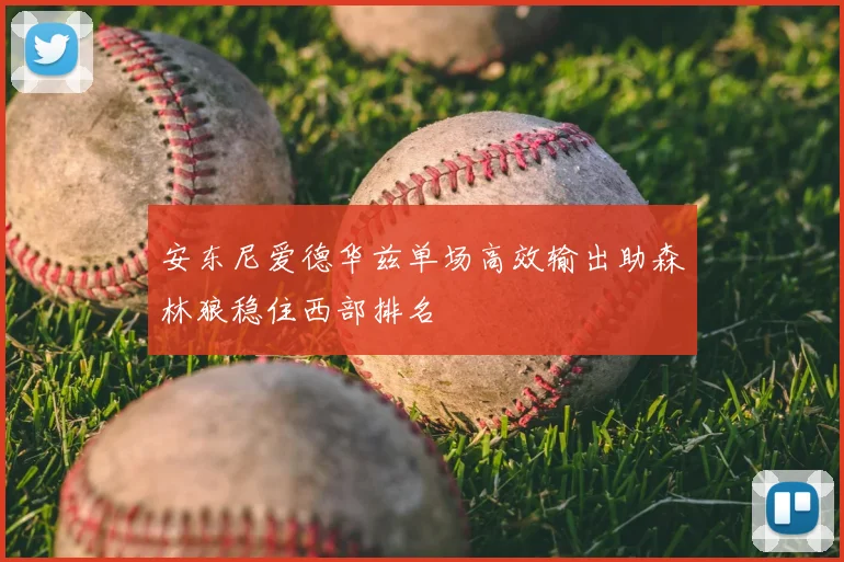 安东尼爱德华兹单场高效输出助森林狼稳住西部排名